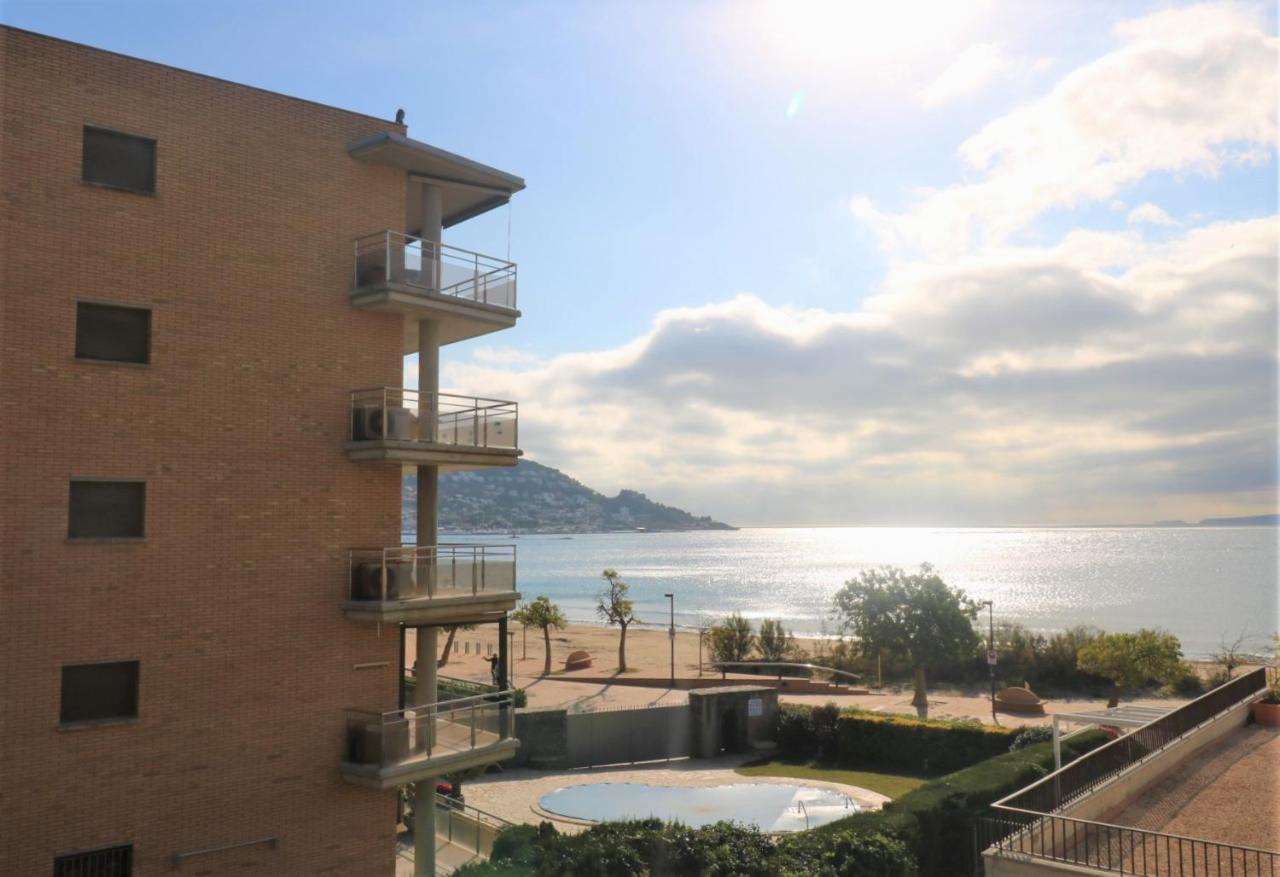 Castell Joncar,30 M De La Playa, 1Era Linea De Mar, Vista Al Mar Lejlighed Roses Eksteriør billede