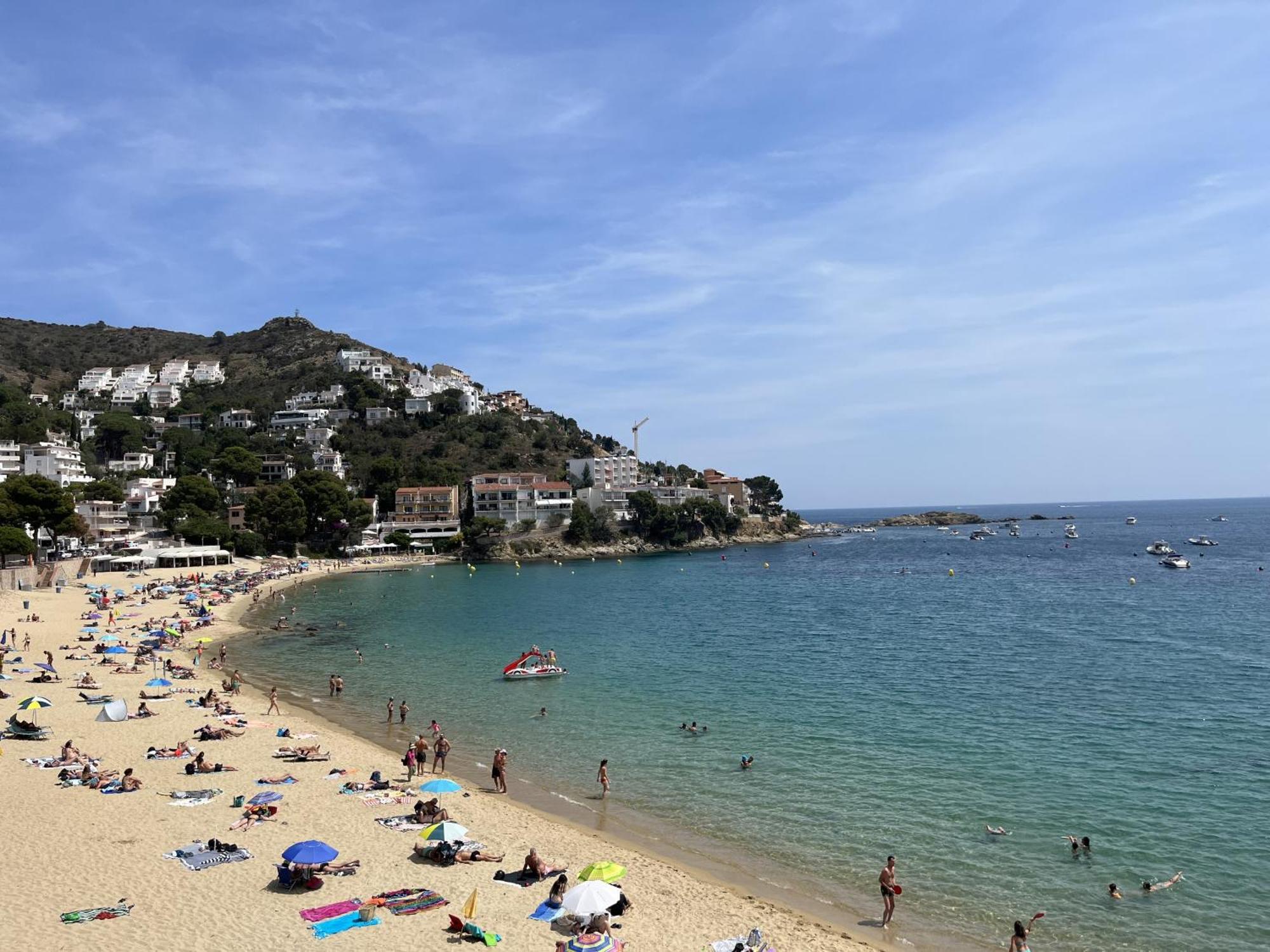 Castell Joncar,30 M De La Playa, 1Era Linea De Mar, Vista Al Mar Lejlighed Roses Eksteriør billede