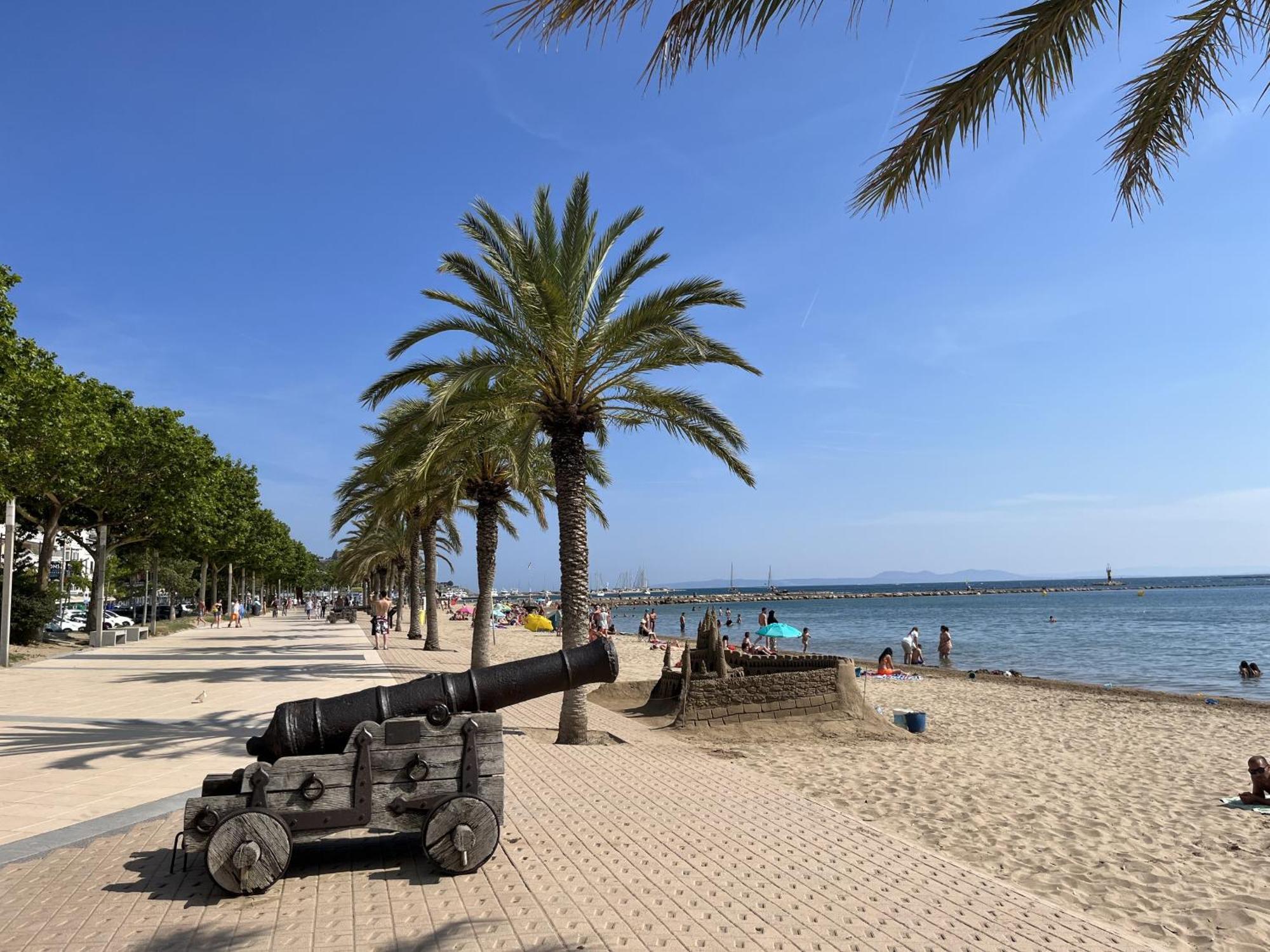 Castell Joncar,30 M De La Playa, 1Era Linea De Mar, Vista Al Mar Lejlighed Roses Eksteriør billede